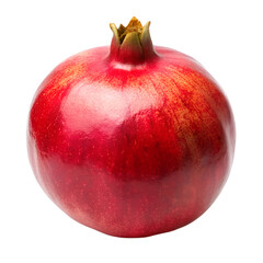 Red Pomegranate Png Isolated On Transparent Background