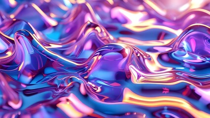 "Colorful Abstract Glass Layers with Neon Glow &ndash; Photorealistic Background"

