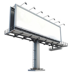Fototapeta premium Blank Billboard Mockup