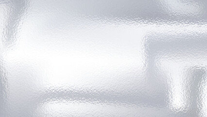 Glossy silver metallic foil texture vector with glass effect, abstract gradient design, glass effect