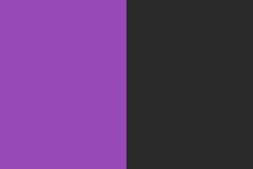 Fototapeta premium Divided purple and black background with modern contrasting color palette