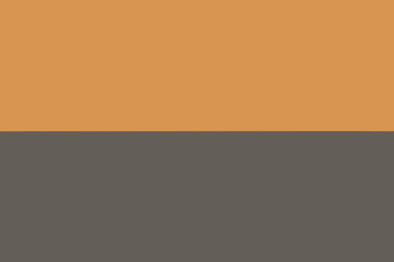 Fototapeta premium Abstract two-toned background with earthy orange and dark brown in graphic design