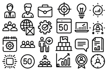 Cloud Computing and Data Analysis Icons,Delivery and Logistics Icons Collection Shipping, Business and Management Icon Set,Set of circular icons in vibrant purple Information technology icon set 