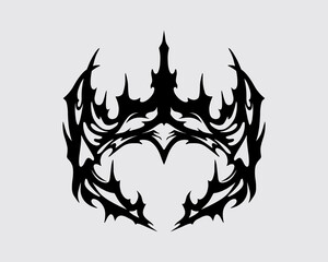 Crown king and queen pince royal kingdom clip art vector logo element sticker, silhouette isolated editable