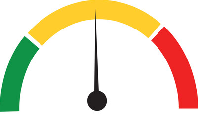 speedometer color vector icon set, Various Colored Gauge Icons, Speed indicator symbol, Colorful Speedometer Gauge Icons, Medium or High illustration,
