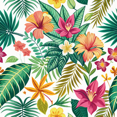 Obraz premium seamless floral pattern