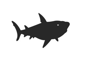 Vector fish icon illustration image
