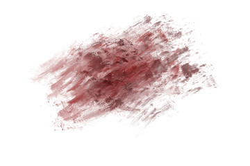 Blood PNG Paint Smear Transparent Realistic Art