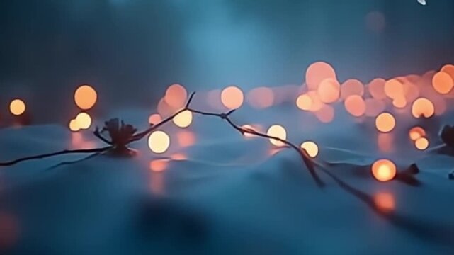 bokeh background, ash blue bokeh, terracotta bokeh, 4K bokeh video, seamless bokeh loop, bokeh particles motion, abstract light background, rhythmic motion background, colorful blurred lights, bokeh 