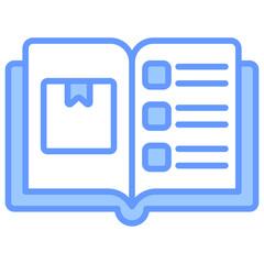 Fototapeta premium Catalog Icon