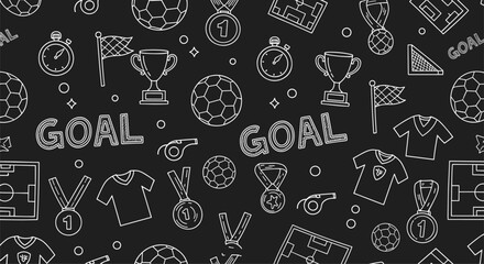 Celebrate football victory with trophies medals goals and flags the ultimate game day experience