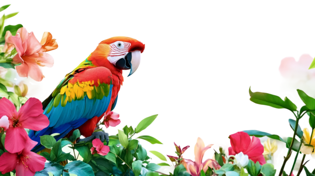 Tropical Parrot Paradise