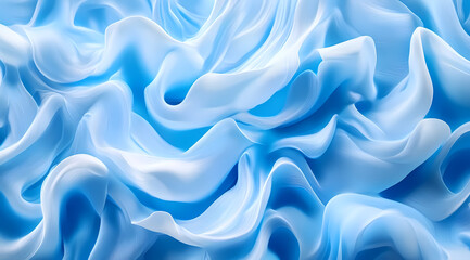 Fototapeta premium Abstract Light Blue Liquid Texture