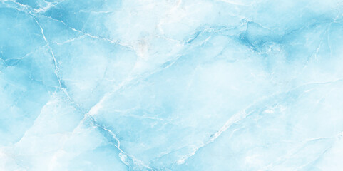 Obraz premium Polished larimar with soft blue hues and natural patterns marble design, Blue and white marble texture background with abstract pattern, Elegant white and Blue Marble Texture Background.