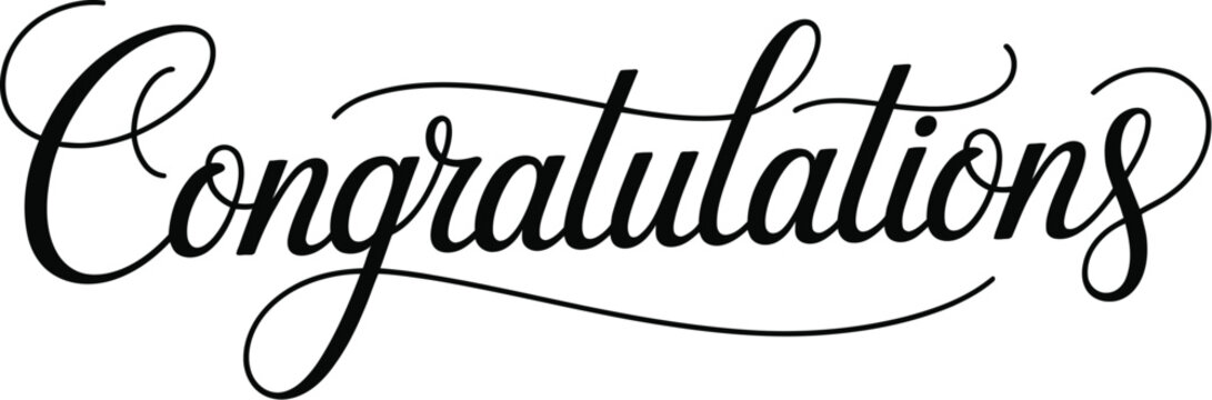 Font lettering calligraphy hand written happy congraduation vecter party hat master study education diploma class school universty college academic teacher success celebration festivelillustration
