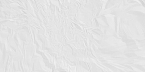 White crumpled paper texture. White wrinkled paper texture. White paper texture. White crumpled and top view textures can be used for background of text or any contents.	
