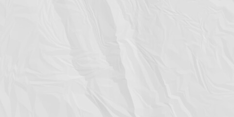 White crumpled paper texture. White wrinkled paper texture. White paper texture. White crumpled and top view textures can be used for background of text or any contents.	
