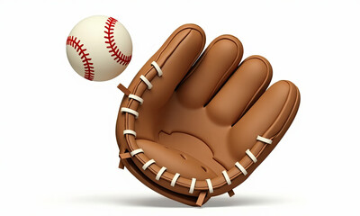 Baseball Mitt and Ball