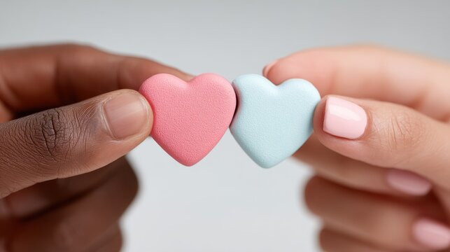 Diverse hands connect in unity, holding colorful puzzle pieces to symbolize harmony and collaboration among cultures. National Shrink Day - Powered by Adobe