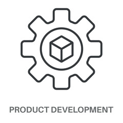 Simple Product Development Design Icon, Simple Style Design Inspiration For Any Logos Interface And Purpose