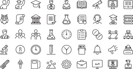 Icon Pack for Educational, Scientific, and Business Projects