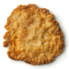 Crispy Breaded Cutlet with Golden-Brown Exterior