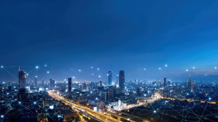 City Management Dashboard with Traffic and Power