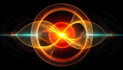 Abstract energy vortex
