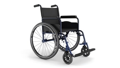 Wheelchair with healthcare, mobility, and disability.