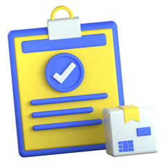 Delivery truck 3D Icon Colorful Style