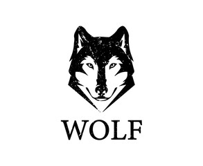  Majestic Geometric Wolf Head Logo