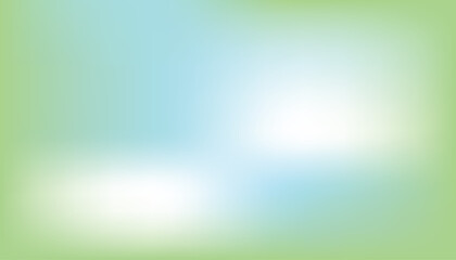 Abstract gradient light green and dark blur color background design. Modern design template for web cover, ad banner, social media header, presentation.