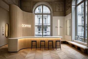 Modern Interior With Large Window