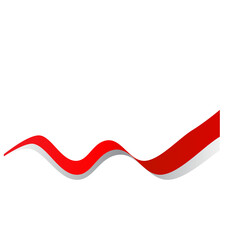 Indonesian red and white flag