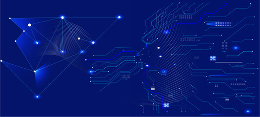 circuit board background