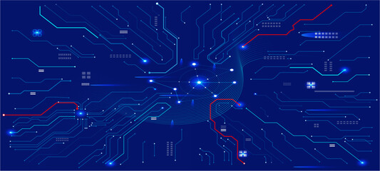 circuit board background