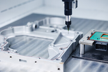 Precision sealant application on cnc machine component