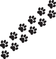 paw vector illustration