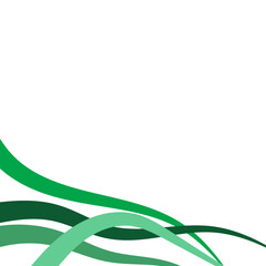 Obraz premium Abstarct Wave Corner