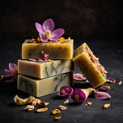 wedding cake with flowers