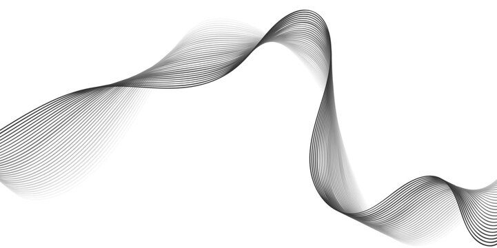 High-Resolution Abstract Background Design with Grey Gradient Waves, Digital Equalizer Line Tracks, and Dynamic Audio Frequency Curves Perfect for Technology and Innovation Banners