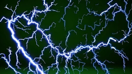 Dynamic, HighImpact Lightning Display for Striking Visual Storytelling Ideal for Energy Campaigns or Tech Branding, Encapsulating Intense Energetic Vibes.