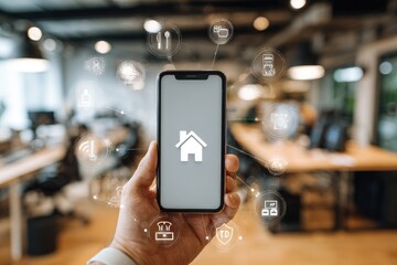 Smart home app on phone