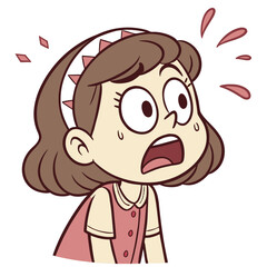 Obraz premium girl in red dress