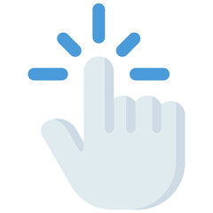 Obraz premium Click Icon