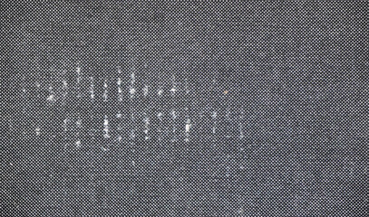 Halftone Screen Texture with perfect circles. Eroded texture background, made from scan of spray paint on paper