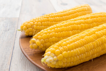 とうもろこし ゴールドラッシュ 穀物 野菜 甘い Corn Gold Rush Grains Vegetables Sweet