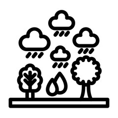 Raindrop Icon