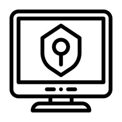 a collection of icons containing information about computers, coding, keyboards and things related to computers