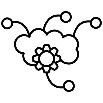 Cloud Computing Icon
